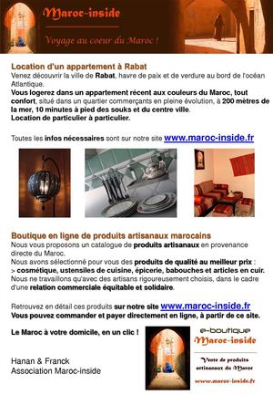 Maroc-inside, Voyage au coeur du Maroc