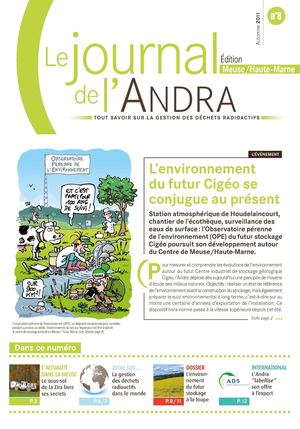 Le Journal de l'ANDRA - Edition Meuse/Haute-Marne n°8