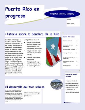 Puerto Rico en progreso
