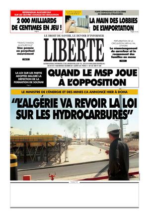 liberte 07 Decembre 2011