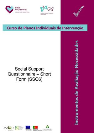 Social Support Questionnaire – Short Form (SSQ6)