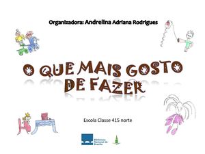 Calaméo - O QUE MAIS GOSTO DE FAZER