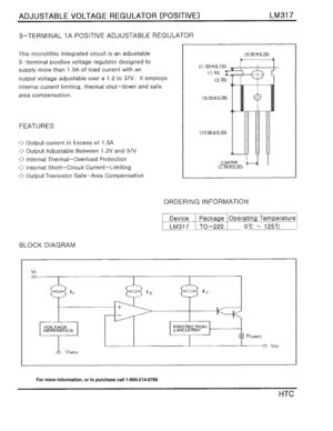 Datasheet lm317