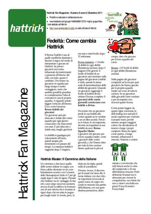Hattrick Fan Magazine 1