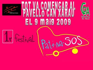 PRESENTACION 1R Y 2º FESTIVAL PATINA SOS