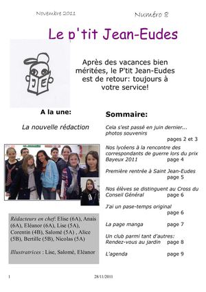 Le P'tit Jean-Eudes n°8