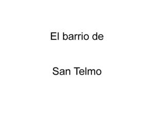 San Telmo
