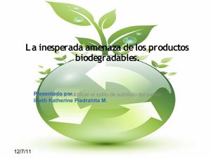 productos biodegradables 