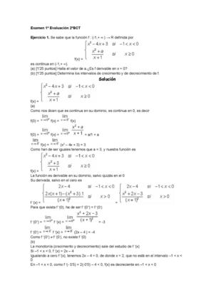 Examen 1ª Evaluación 2ºBCT2
