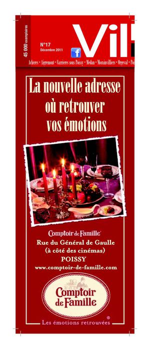 # 17 magazine gratuit Villemag vos infos locales décembre 2011