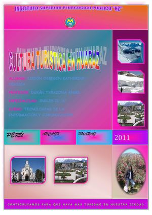 CULTURA TURISTICA DE LA CIUDAD DE HUARAZ