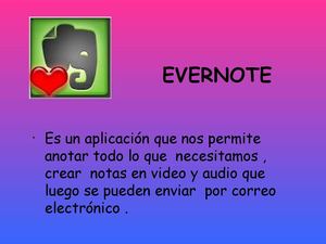 ejemplos evernote
