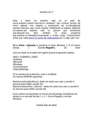 acelarar los videos en win7