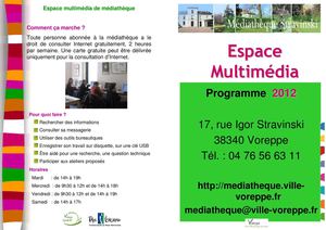 Multimédia programme 2012 - 1