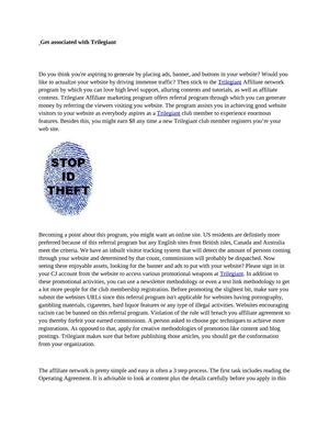 Trilegiant Affiliate Program Frequently Asked Questions