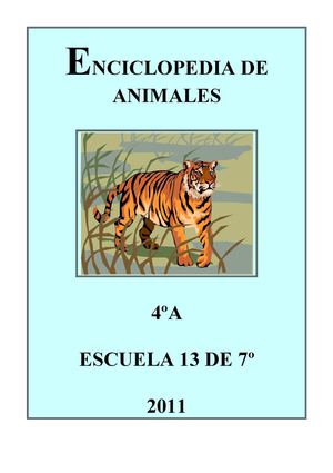 Enciclopedia de animales