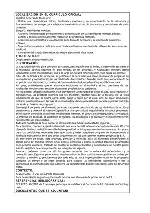 UD5.- Habilidades locomotrices