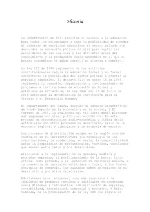 Historia Edusistemas 