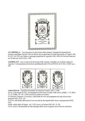 Famiglie Nobili Agerolesi Medioevo