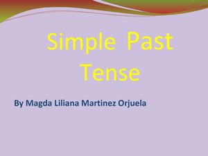 Guide to learn and practice simple past tense