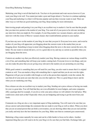 Great-Blog-Marketing-Techniques