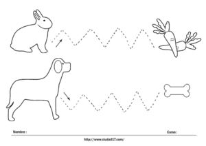 Fichas de grafomotricidad