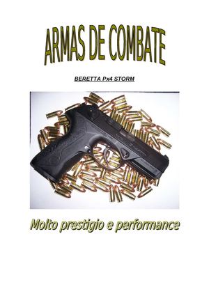 armas de combate px4 storm