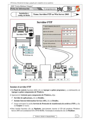 Servidor FTP en Windows Server 2003