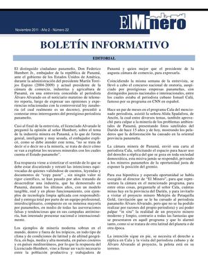 Minero Noviembre 2011