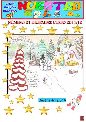 Periódico Navidad 2011 CEIP ARAGÓN