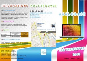 Agglobase, programme du premier trimestre 2012