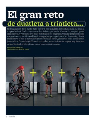 ENTRENAMIENTO DE DUATLETA A TRIATLETA