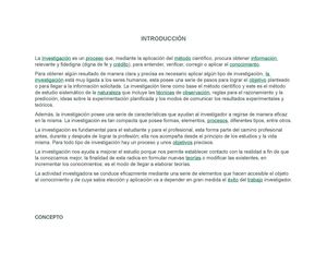INVESTIGACIÓN