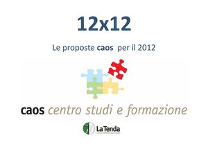 calendario 2012
