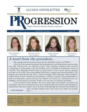 Newsletter Spring 2011
