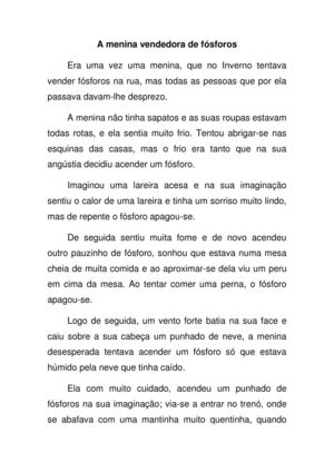 A Menina dos Fósforos