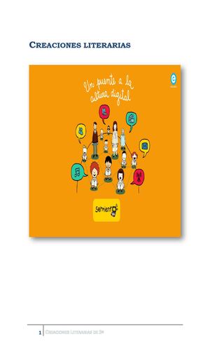Creaciones Literarias de 3º