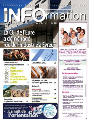L'Information Industrielle et Commerciale de l'Eure - N°439 - Nov.-Déc. 2011 