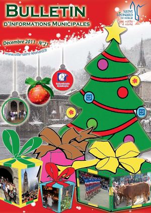 Bulletin municipal n°21 - décembre 2011