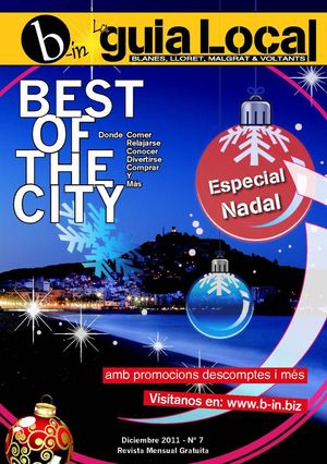 b-in, La guia Local - Diciembre 2011