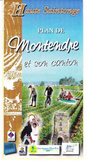 Plan de la ville de Montendre