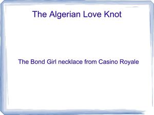 Algerian Love Knot