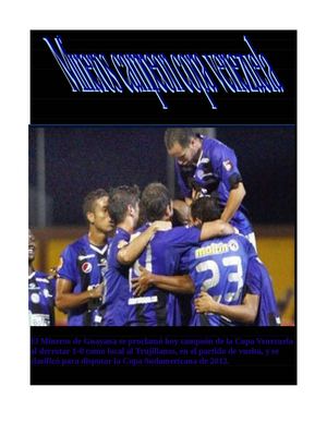 Mineros de guayana campeon