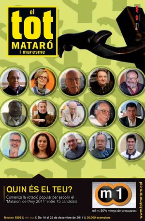 EL TOT MATARÓ 1509 [Del 16 al 23 de desembre de 2011]