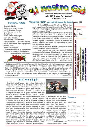 Il nostro Giò II numero a.s. 2011-2012