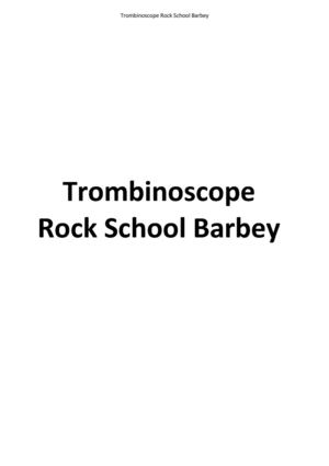 Rock school