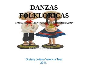 DANZAS FOLKLORICAS