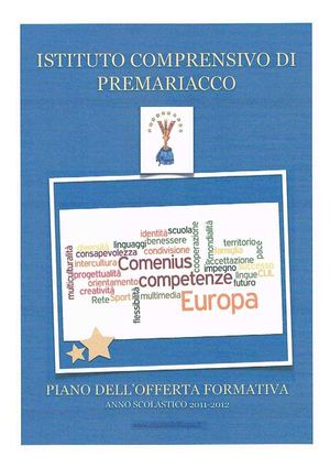 POF Istituto Comprensivo di Premariacco 2011-2012
