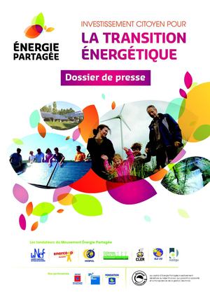Dossier de presse Energie Partagée