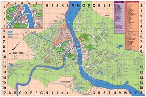 Plan de la ville